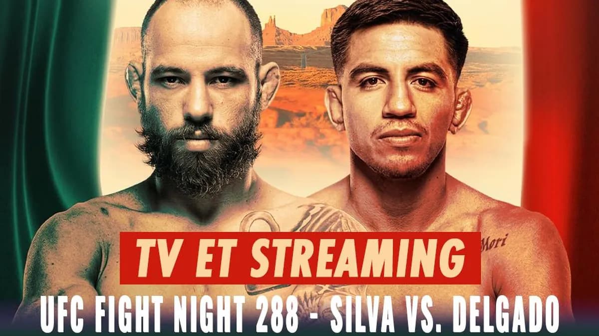 Silva domine Delgado avec une victoire écrasante à l'UFC Fight Night Silva domine Delgado avec une victoire écrasante à l'UFC Fight Night