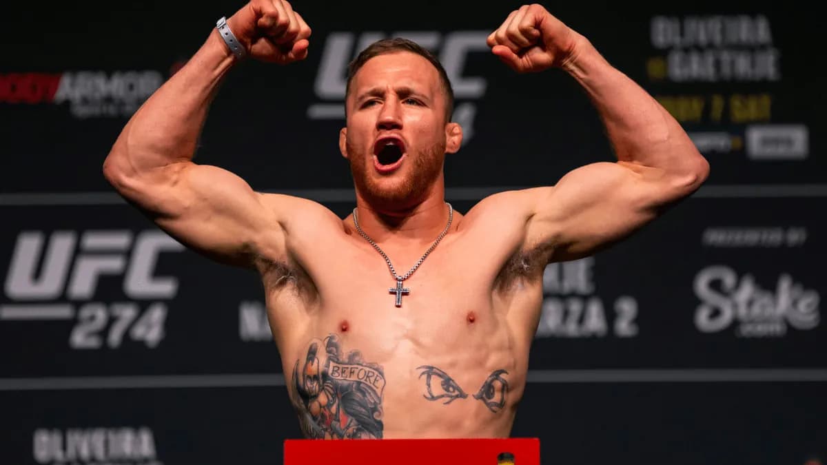 Gaethje face à un dilemme historique après sa victoire contre Topuria Gaethje face à un dilemme historique après sa victoire contre Topuria