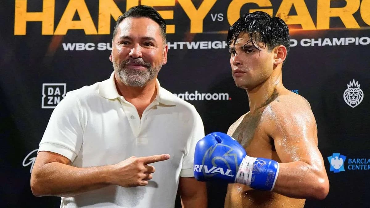 L'absence d'Oscar De La Hoya lors du combat entre Ryan Garcia et Conor Benn révèle les tensions profondes au sein de Golden Boy Promotions L'absence d'Oscar De La Hoya lors du combat entre Ryan Garcia et Conor Benn révèle les tensions profondes au sein de Golden Boy Promotions