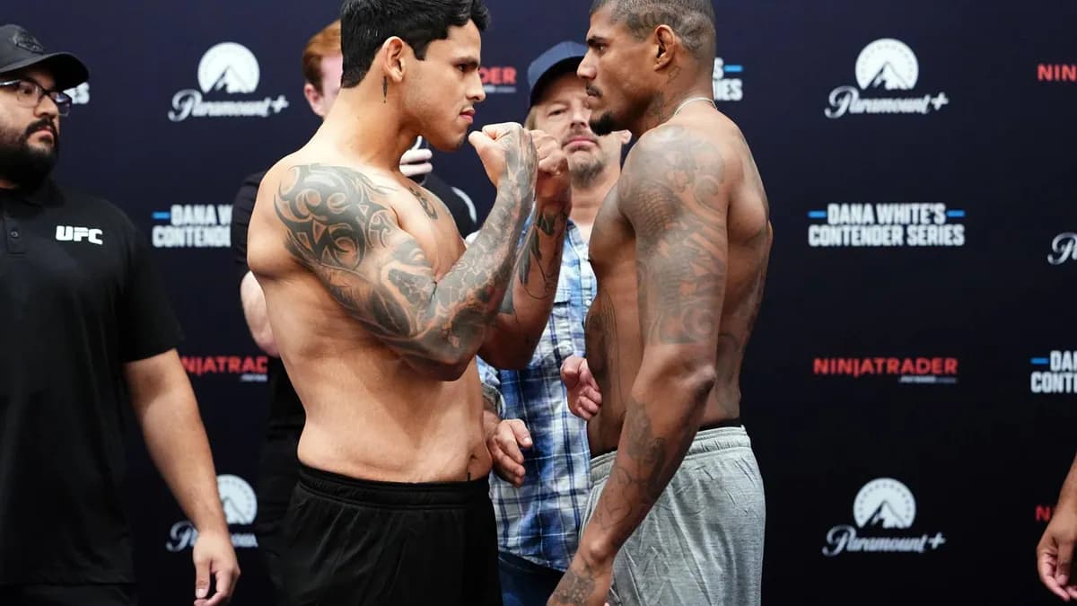 Le Brésilien Igor Cavalcanti impressionne avec un TKO express en moins de deux minutes lors de la Dana White’s Contender Series, confirmant son statut de prétendant sérieux en poids moyens. Le Brésilien Igor Cavalcanti impressionne avec un TKO express en moins de deux minutes lors de la Dana White’s Contender Series, confirmant son statut de prétendant sérieux en poids moyens.
