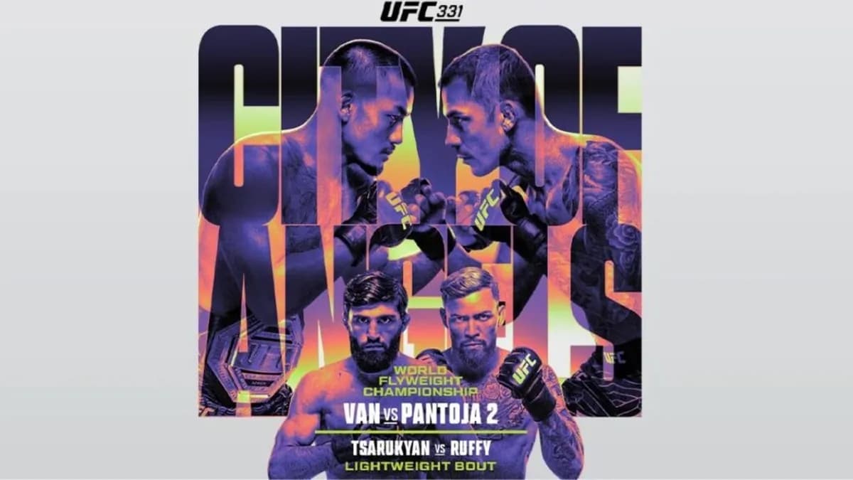 UFC 331 : La revanche explosive Van vs Pantoja et un duel éliminatoire Tsarukyan vs Ruffy en tête d'affiche UFC 331 : La revanche explosive Van vs Pantoja et un duel éliminatoire Tsarukyan vs Ruffy en tête d'affiche