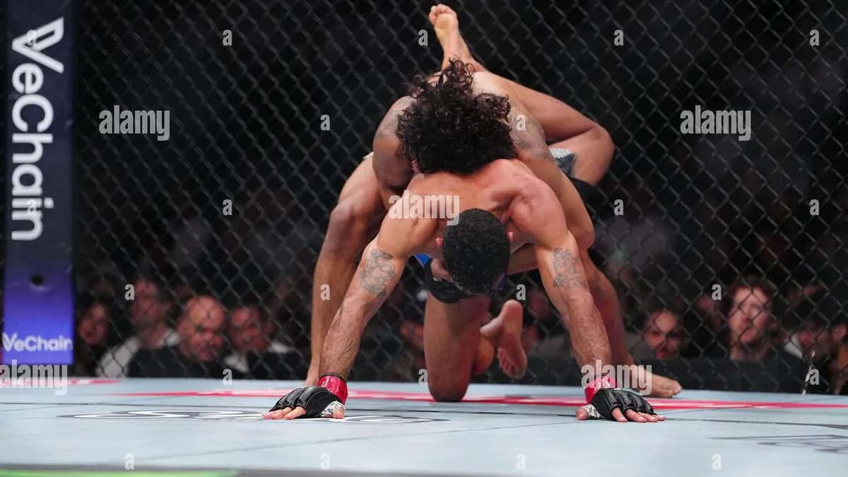 Las Vegas on Fire: UFC Fight Night Rosas Jr vs Barcelos Set to Make History Las Vegas on Fire: UFC Fight Night Rosas Jr vs Barcelos Set to Make History