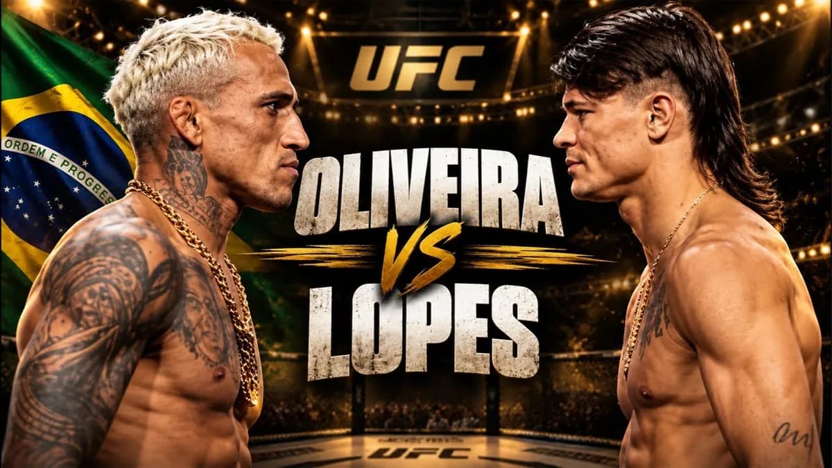 Featherweight Diego Lopes eyes 70 kg to face Charles Oliveira in UFC? Featherweight Diego Lopes eyes 70 kg to face Charles Oliveira in UFC?