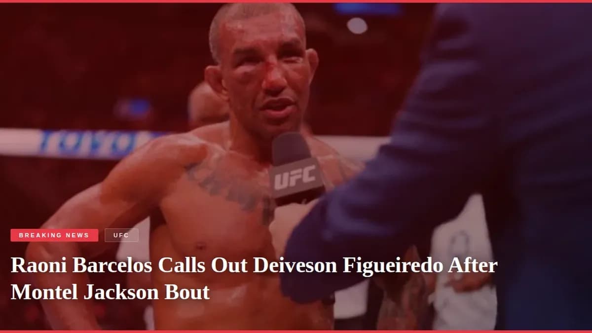 Un malaise médical inquiétant lors de l'UFC Vegas 121 soulève des questions sur les limites physiques en MMA Un malaise médical inquiétant lors de l'UFC Vegas 121 soulève des questions sur les limites physiques en MMA