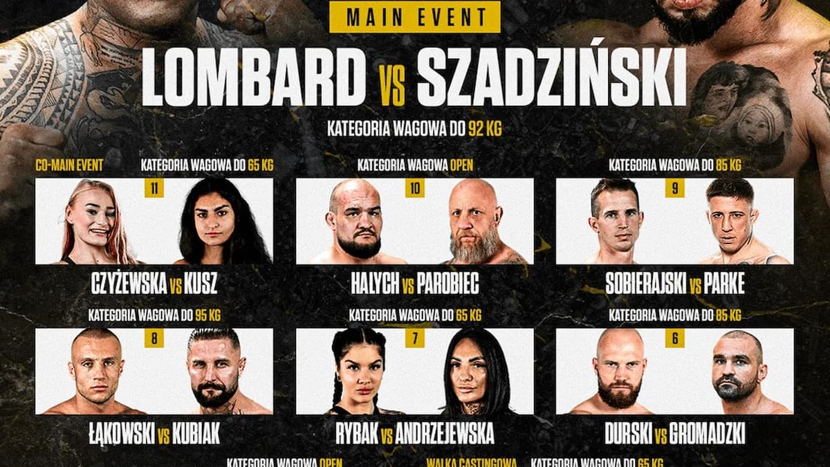 Bare-knuckle boxing: Hector Lombard and Gracjan Szadziński clash live this Saturday in Legionowo Bare-knuckle boxing: Hector Lombard and Gracjan Szadziński clash live this Saturday in Legionowo
