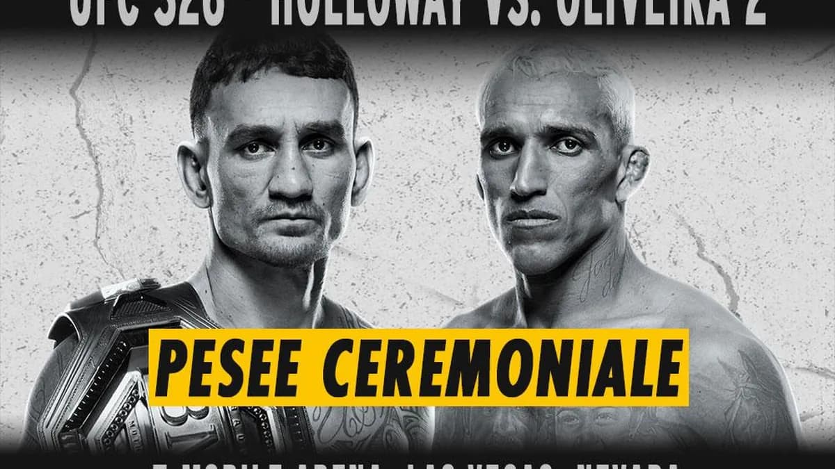 L'UFC 335 : Oliveira défie Lopes, Pereira teste ses limites face à Pavlovich à Las Vegas L'UFC 335 : Oliveira défie Lopes, Pereira teste ses limites face à Pavlovich à Las Vegas