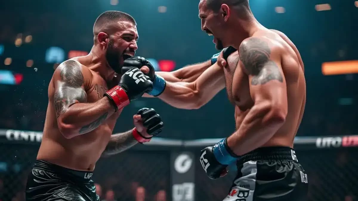 Légers en feu : le duel jiu-jitsu-boxe entre Lopes et Do Bronx pour le titre BMF Légers en feu : le duel jiu-jitsu-boxe entre Lopes et Do Bronx pour le titre BMF