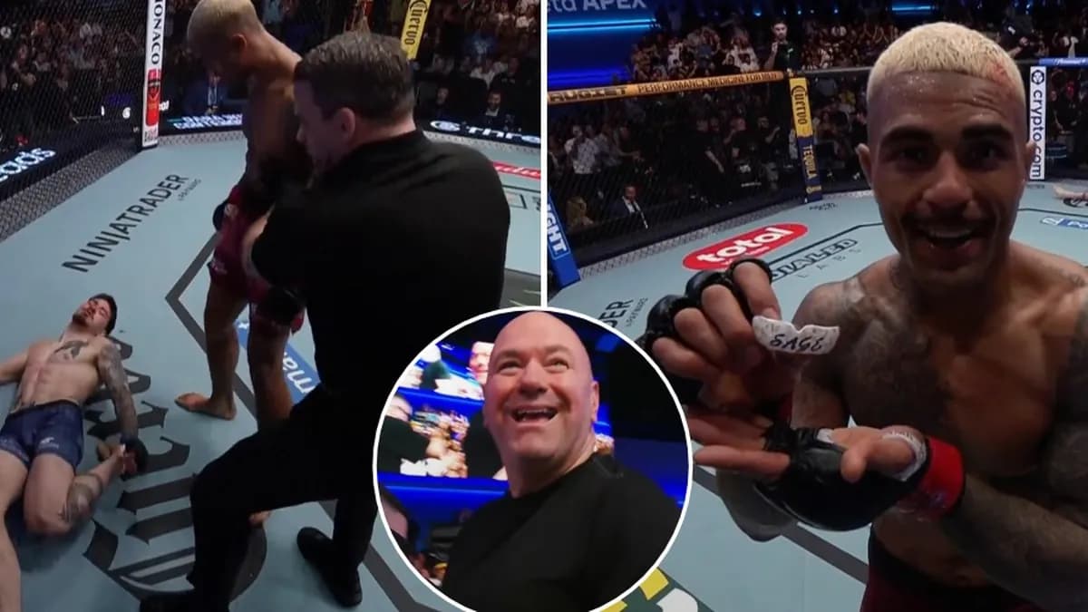 Sal Everett écrit l'histoire avec un KO en 1 minute 58 face à Ozzy Martin, prouvant que le talent transcende les rôles Sal Everett écrit l'histoire avec un KO en 1 minute 58 face à Ozzy Martin, prouvant que le talent transcende les rôles