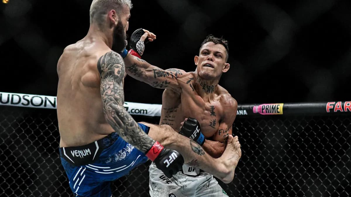 Soares domine l’UFC en 63 secondes : dixième KO et contrat en perspective Soares domine l’UFC en 63 secondes : dixième KO et contrat en perspective