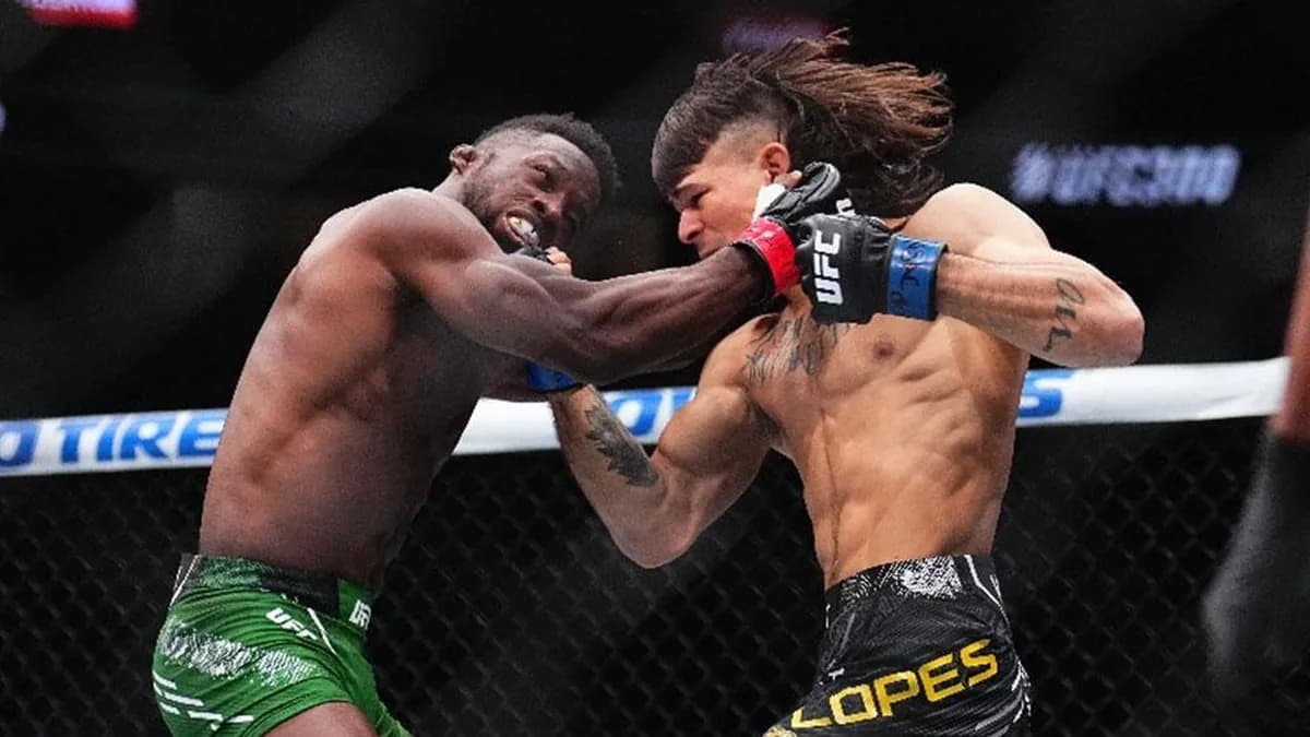Le Brésilien de 34 ans teste son avenir en MMA face à l'élite des légers lors d'un duel décisif à Las Vegas Le Brésilien de 34 ans teste son avenir en MMA face à l'élite des légers lors d'un duel décisif à Las Vegas