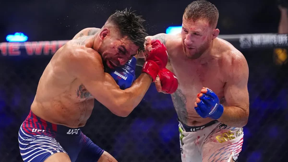 Duel explosif à la Maison Blanche : Gaethje écrase Topuria dans un affrontement sans précédent Duel explosif à la Maison Blanche : Gaethje écrase Topuria dans un affrontement sans précédent