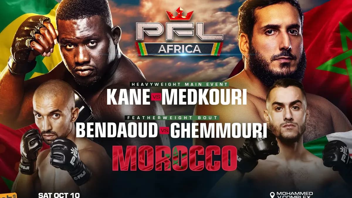 PFL Africa 3 : Le choc des lourds promet un spectacle intense au Maroc PFL Africa 3 : Le choc des lourds promet un spectacle intense au Maroc