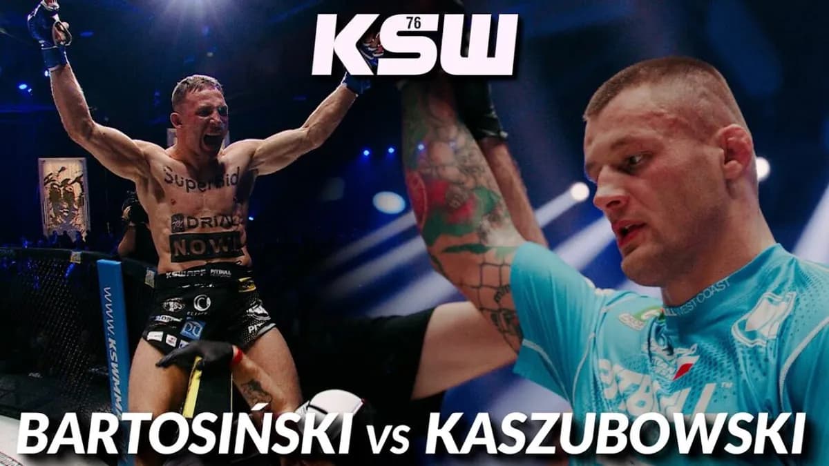 Adrian Bartosiński : La Stratégie Méthodique d’un Champion KSW vers l’UFC