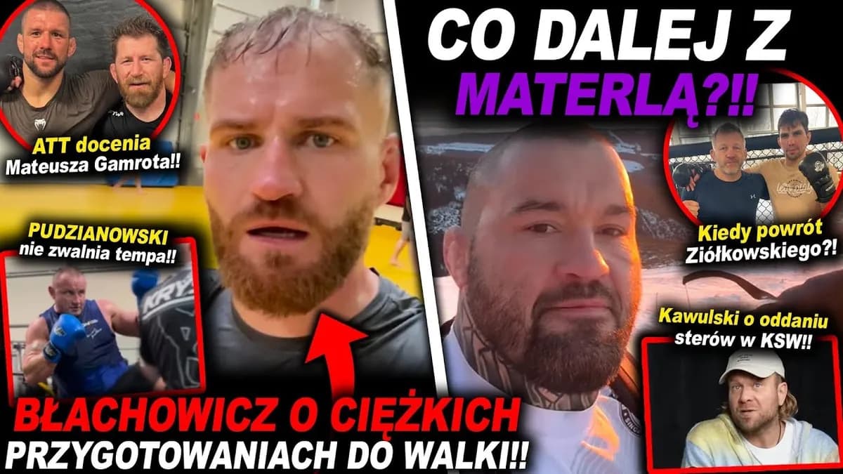 Błachowicz vs Szpilka : Quand deux légendes polonaises s'entraînent ensemble avant leurs combats décisifs
