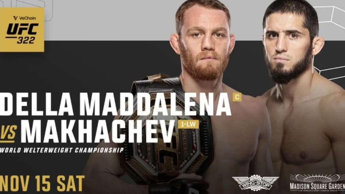 UFC 322 : Diffusion en direct, carte complète, combattants et horaires – Le choc Makhachev vs. Della Maddalena au Madison Square Garden