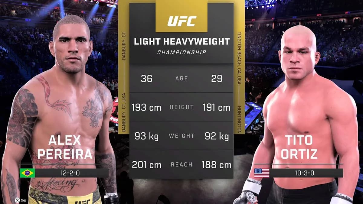 UFC : Tito Ortiz vs Alex Pereira – Un choc des époques qui divise les fans