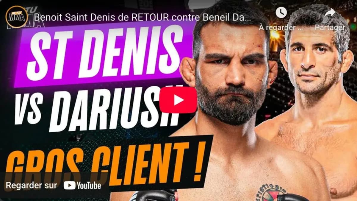 UFC : Benoît Saint-Denis, le phénomène français qui électrise les -70 kg après son KO historique sur Beneil Dariush