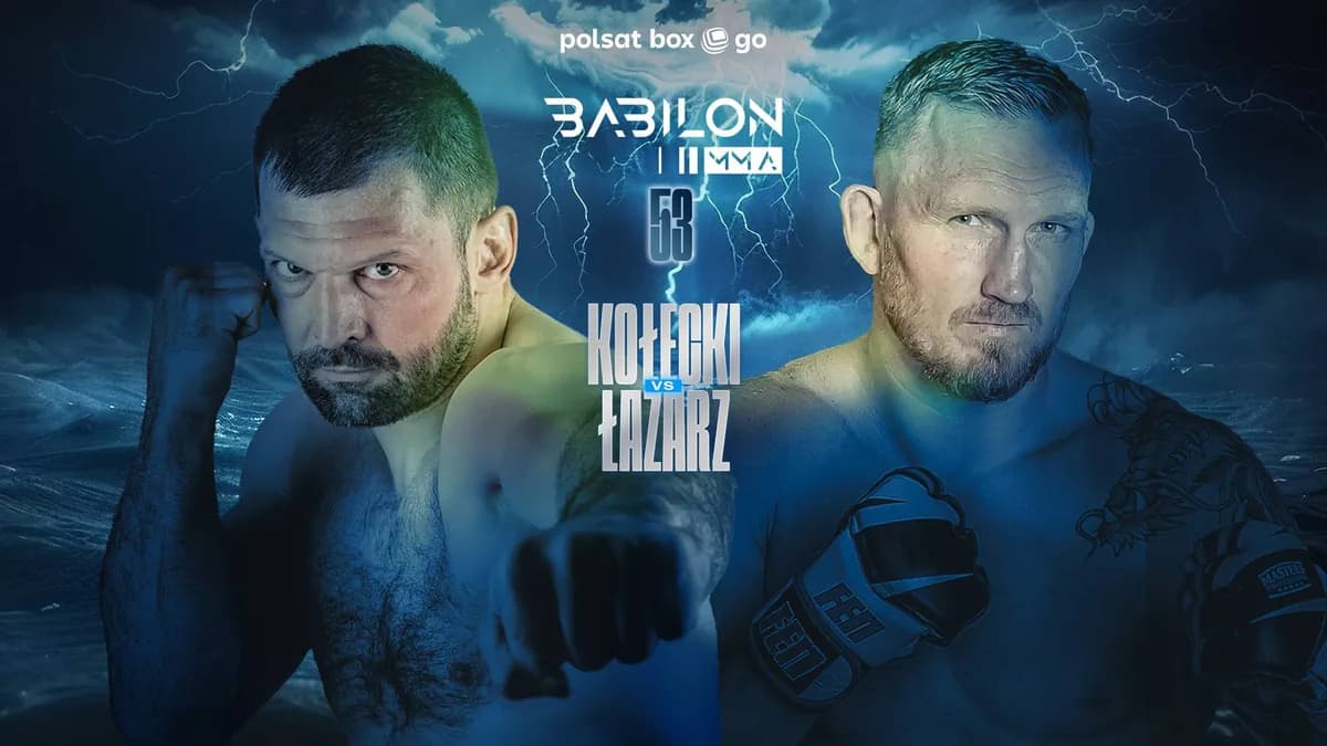 Marcin "Bane" Łazarz vs Szymon Kołecki 2 : Le choc des titans pour la ceinture des mi-lourds à Babilon MMA 55