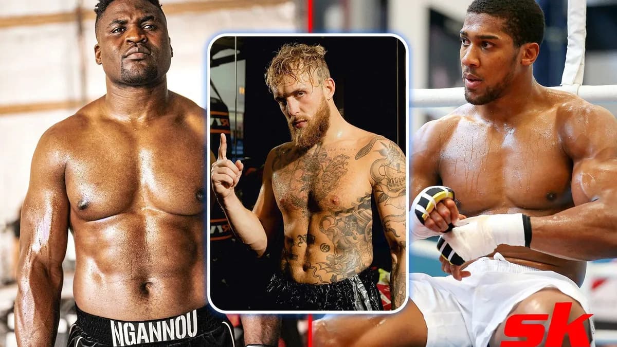 Jake Paul et Anthony Joshua s’en prennent à Francis Ngannou : "Un lâche qui parle trop, mais ne se bat pas"