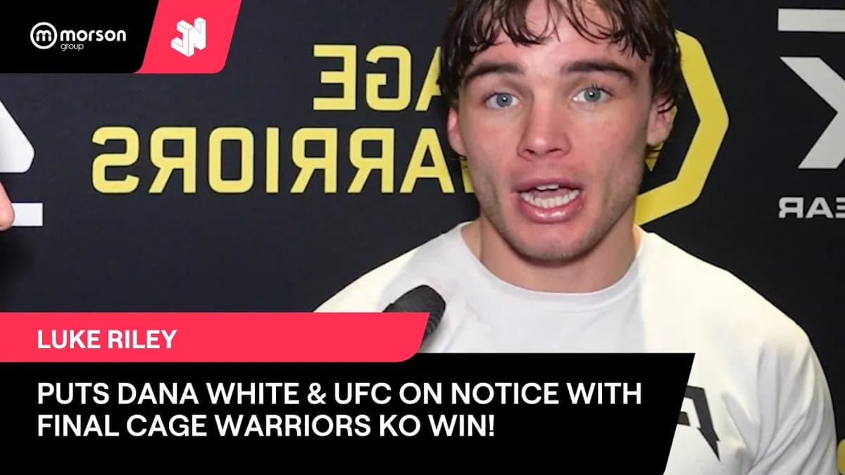 UFC Qatar : Luke Riley éclate l’Octogone avec un KO technique mémorable – Analyse des performances clés