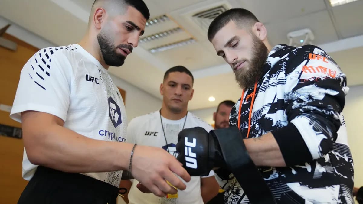 Aleksandre Topuria s’impose à l’UFC Qatar : le frère d’Ilia Topuria trace sa route vers les sommets Aleksandre Topuria s’impose à l’UFC Qatar : le frère d’Ilia Topuria trace sa route vers les sommets