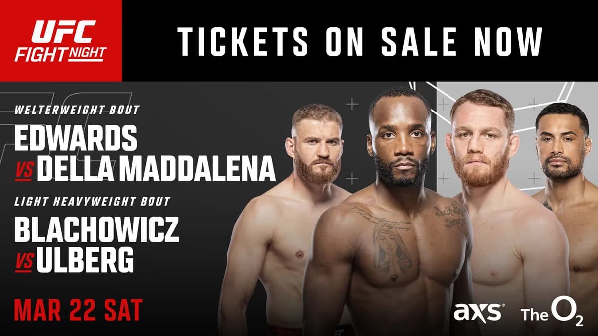 UFC Londres 2026 : le grand retour à l’O2 Arena confirmé pour le 21 mars !