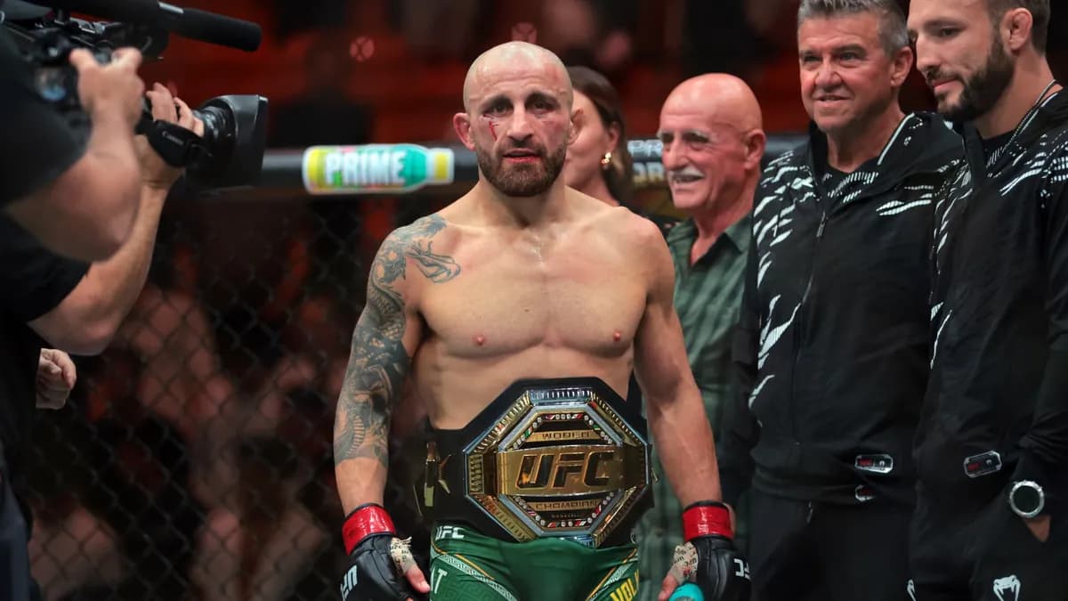 Alexander Volkanovski : son rêve de deuxième ceinture UFC