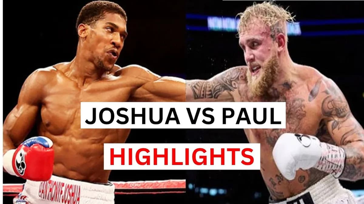 Anthony Joshua vs Jake Paul : Un combat inattendu pour la rédemption