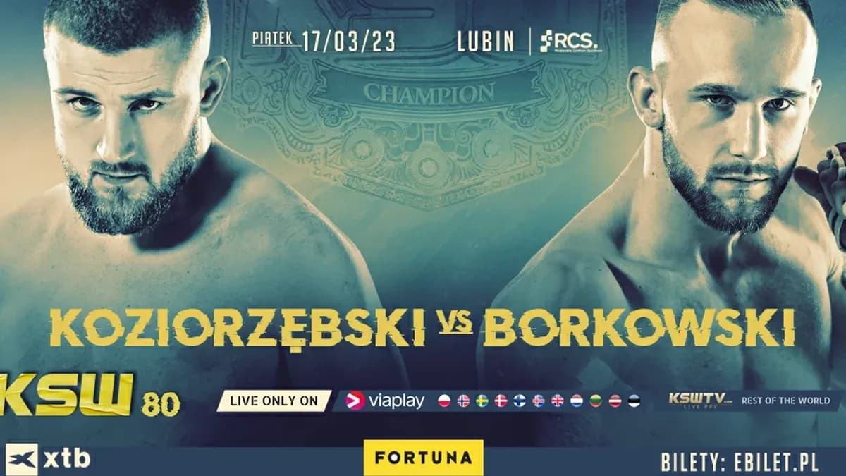 KSW : Artur Szczepaniak vs Kacper Koziorzębski - Un duel explosif à Lubin
