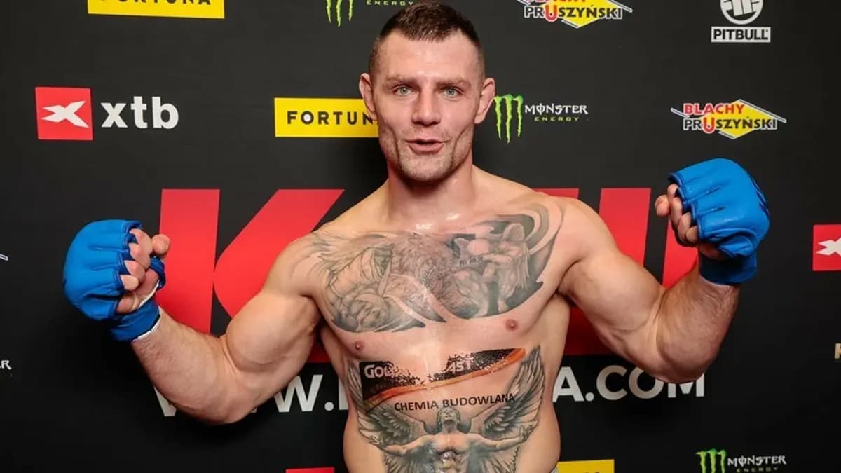 Marcin Wójcik s'impose en poids lourds : une victoire éclatante pour la Pologne à KSW 113