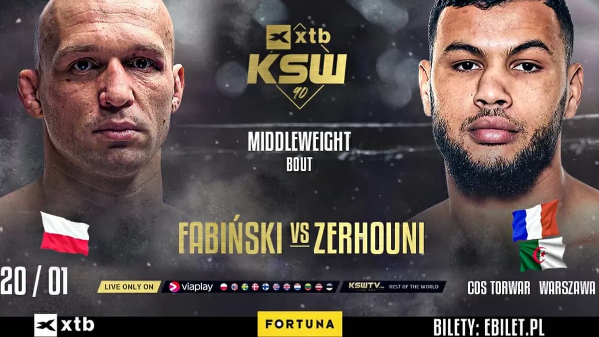 Paweł Pawlak conserve son titre KSW en middleweight face à Laïd Zerhouni!