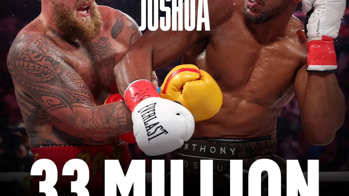 Joshua vs Paul : 33 millions de téléspectateurs sur Netflix, un phénomène culturel