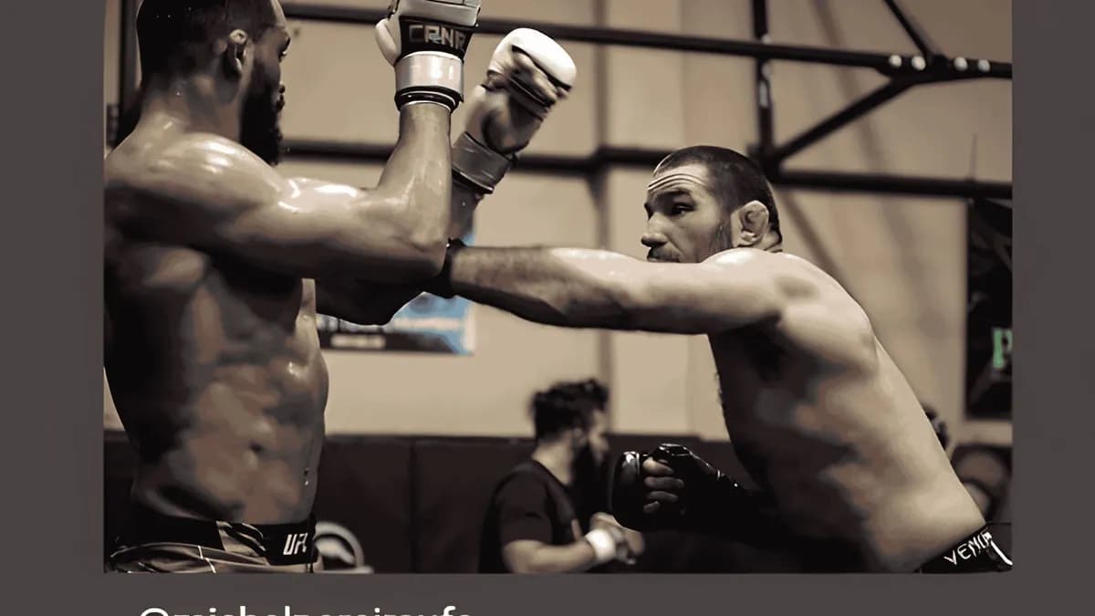 Michel Pereira et Sean Strickland : Un sparring intense à l'approche de l'UFC Houston