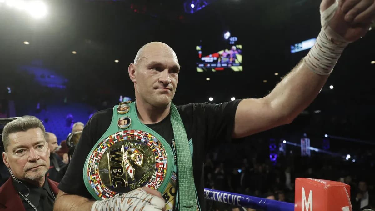 Tyson Fury : le retour du "Gipsy King" en 2026