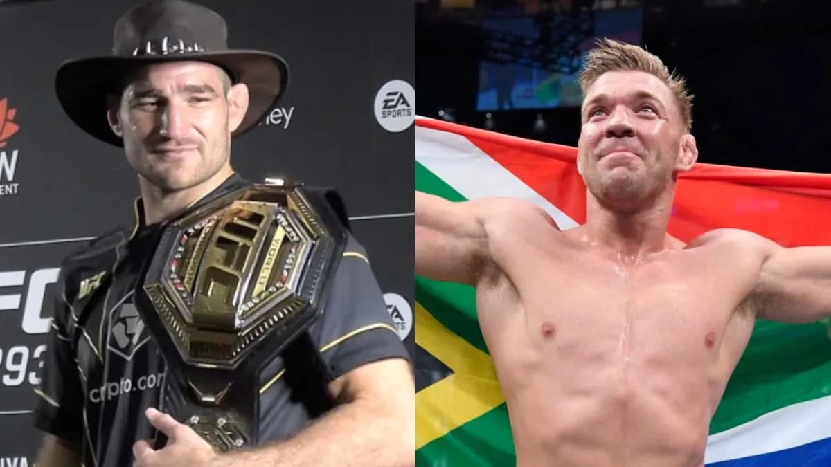 Sean Strickland : les pressions de l'UFC pour un rematch contre Dricus du Plessis malgré une fracture