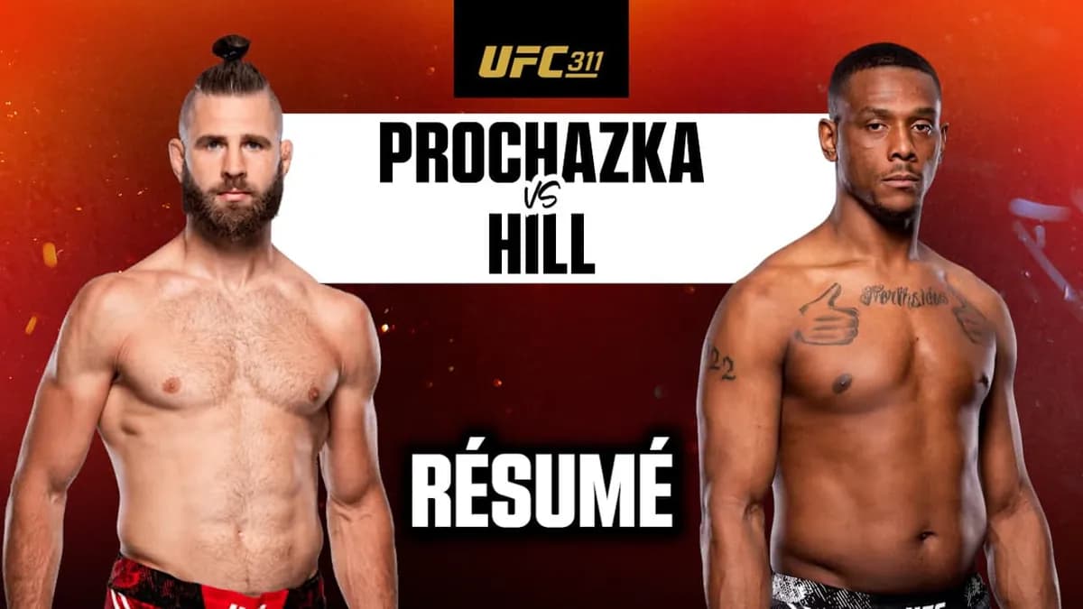 Prochazka: Maîtrise de l'UFC en vue