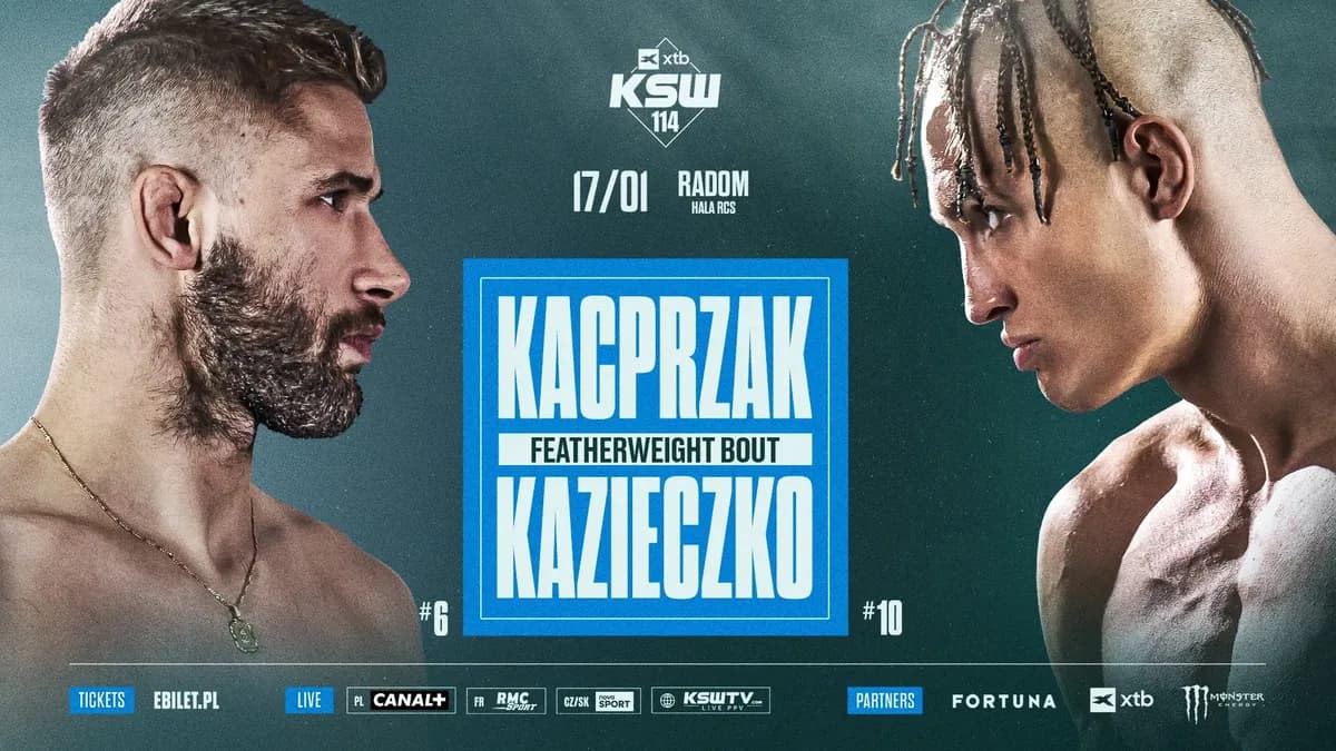 KSW 114 : Résultats du pesage - Radom