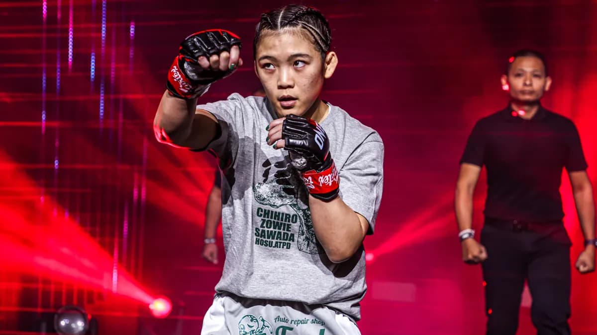 Chihiro Sawada: Un pas de plus vers le titre mondial face à Natalie Salcedo à ONE Fight Night 39