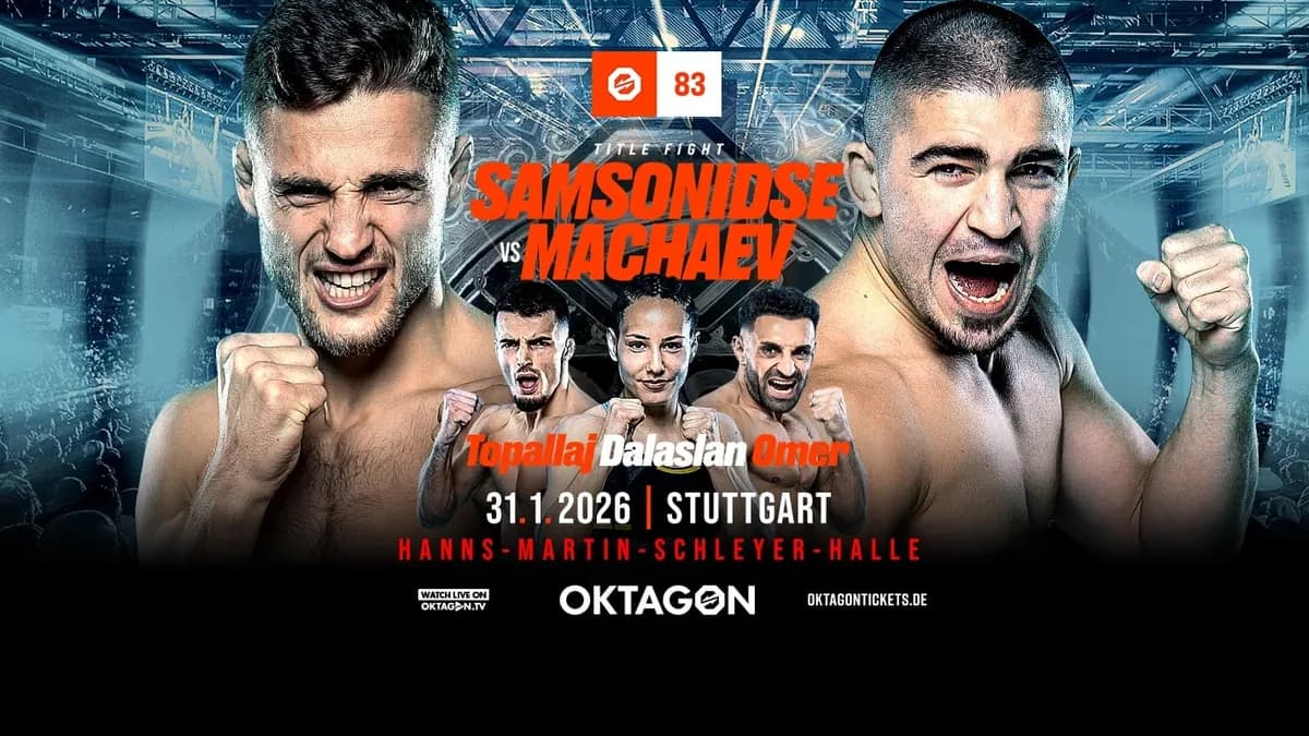 OKTAGON 83: Samsonidse vs Machaev - Un événement à ne pas manquer !