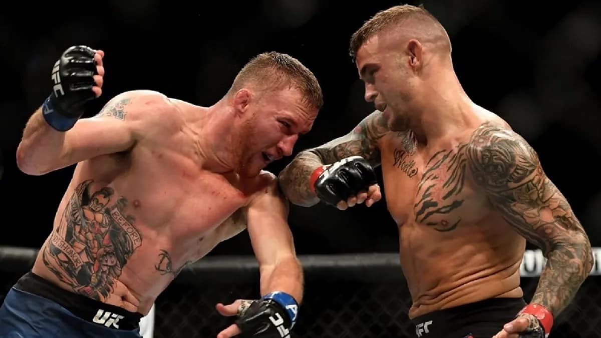 Justin Gaethje répond à Dustin Poirier : une troisième fight en vue ?