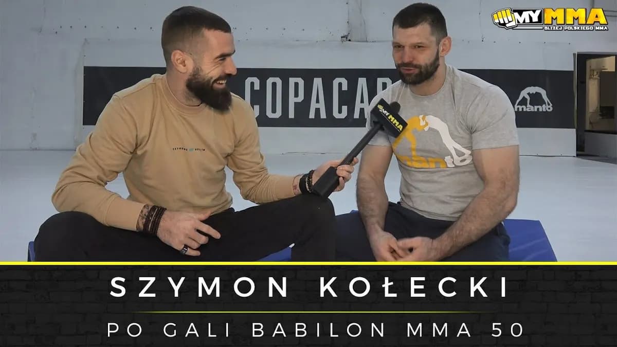Szymon Kołecki : "Babilon m'a proposé un contrat fantastique"