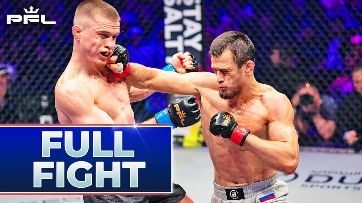 Usman Nurmagomedov étrangle son rival et conserve son titre à la PFL : une démonstration de maîtrise !