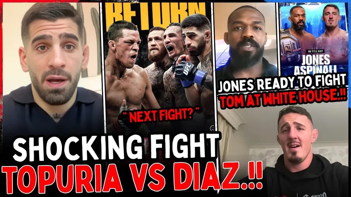 Jones: "Ilia Topuria, c'est du dynamite à voir en action"