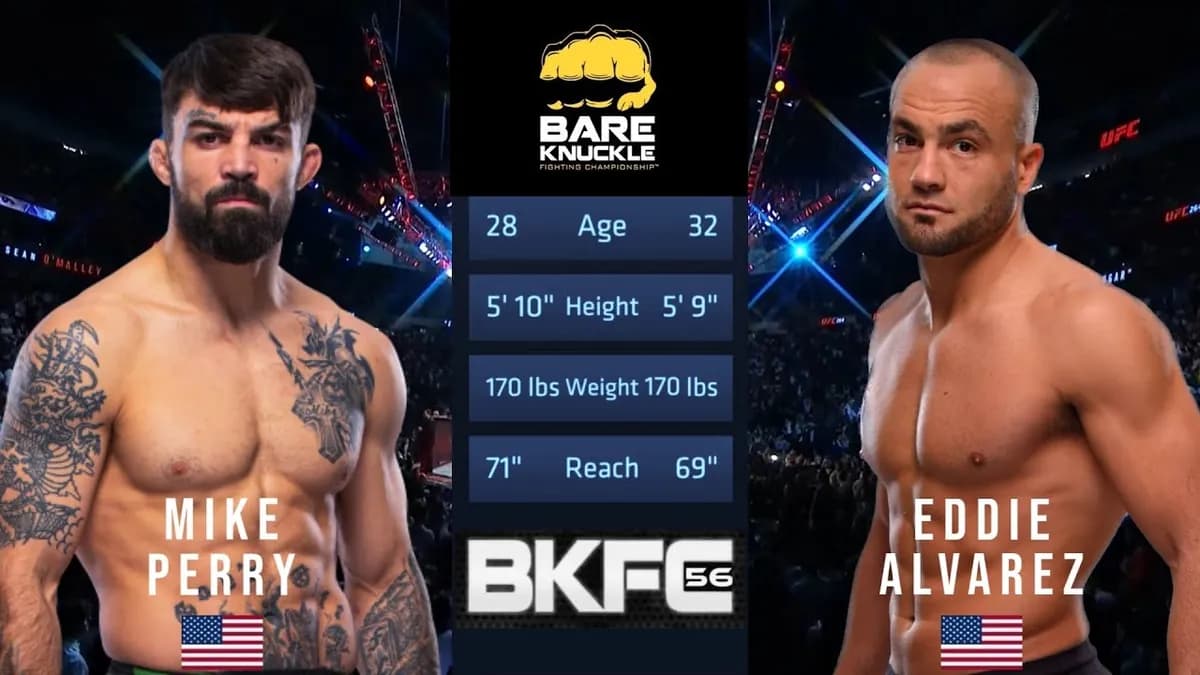 Mike Perry et Eddie Alvarez : une altercation explosive à BKFC KnuckleMania VI