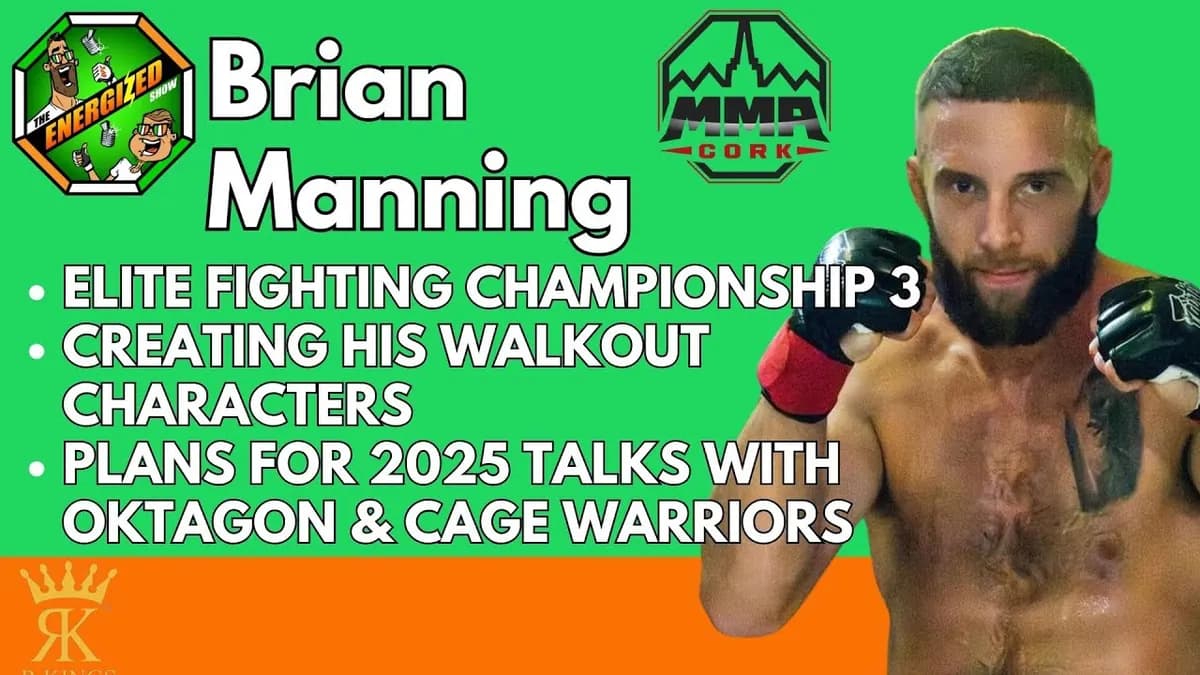 Brian Manning fait une entrée inspirée de Saw et met KO son adversaire dès le premier round