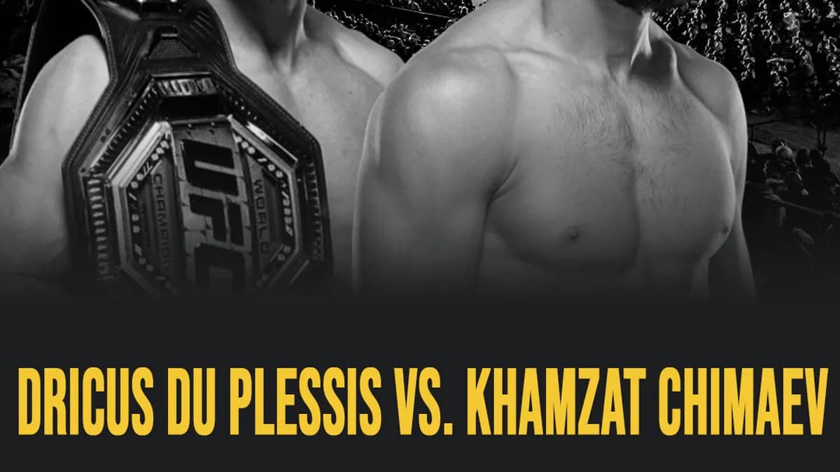 Dricus du Plessis: Rematch avec Khamzat Chimaev pour récupérer son titre UFC