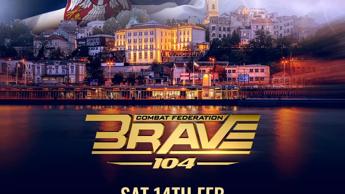 BRAVE CF 104 : Belgrade S'enflamme avec 12 Combats Palpitants pour Ouvrir 2026