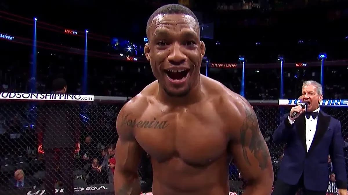 Jailton Almeida : après son départ de l'UFC, il tease son retour imminent