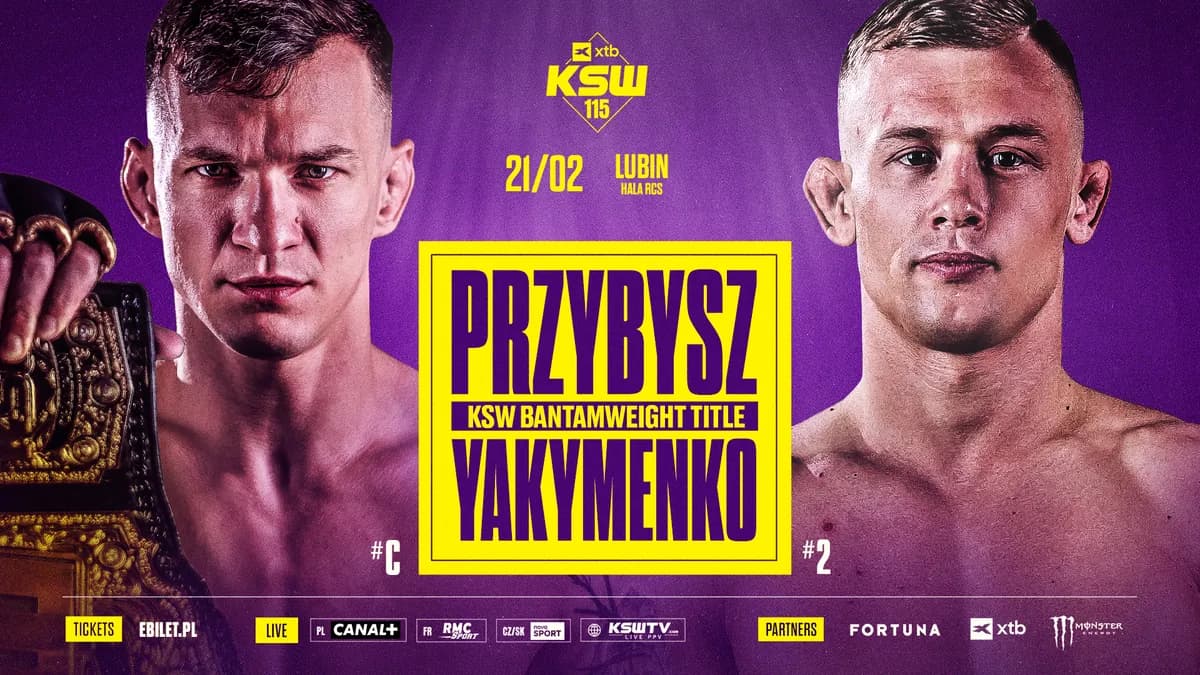 KSW 115 : Przybysz vs Yakymenko - Qui remportera le titre des poids coqs ?