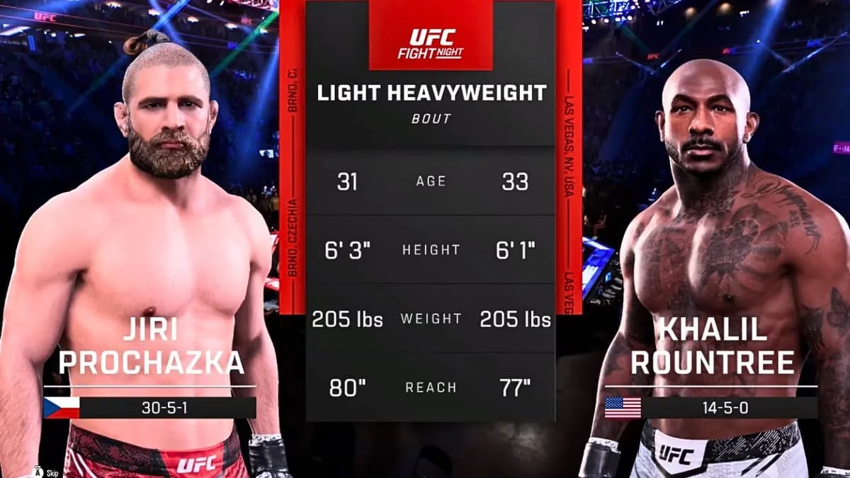 Khalil Rountree vs Jiří Procházka : Le Choc Explosif de l'UFC 320 – Qui Sortira Vainqueur du Carnage ?